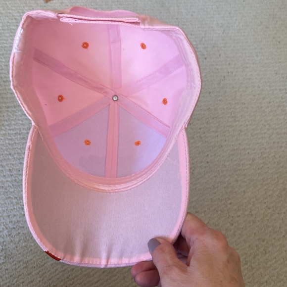 Harley Davidson Pink with Flames Logo Ballcap - Picture 2 of 5